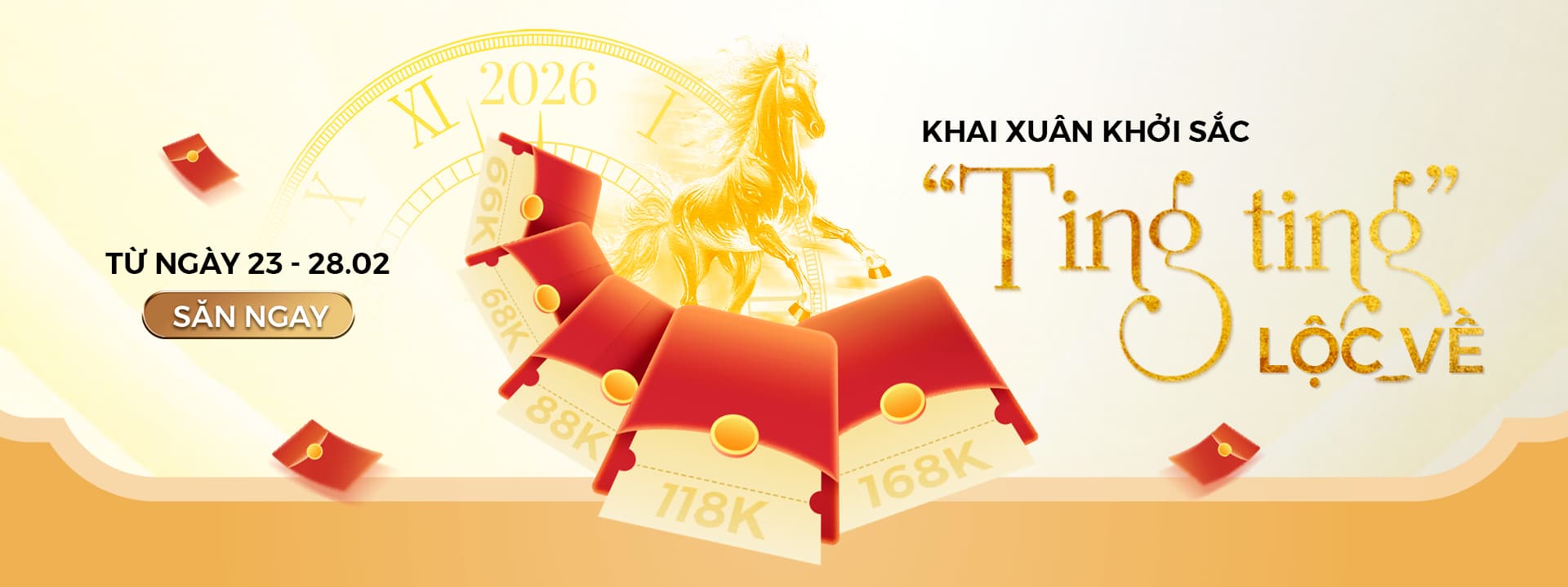 KHAI XUÂN KHỞI SẮC - “TING TING” LỘC VỀ