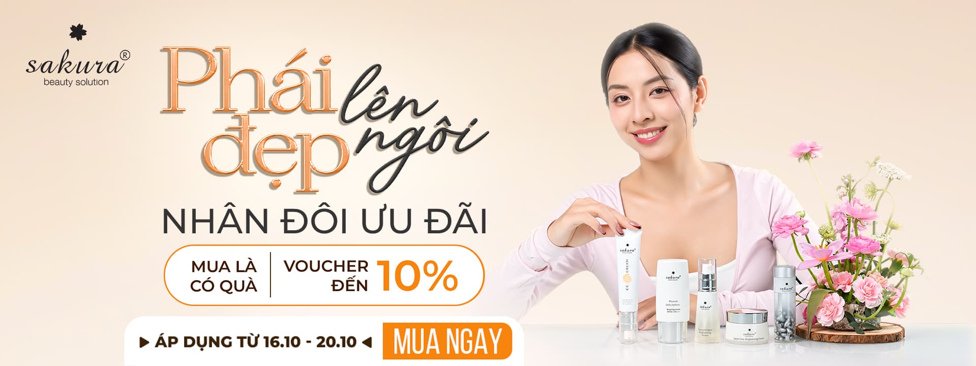 Phái Đẹp Lên Ngôi – Nhân Đôi Ưu Đãi