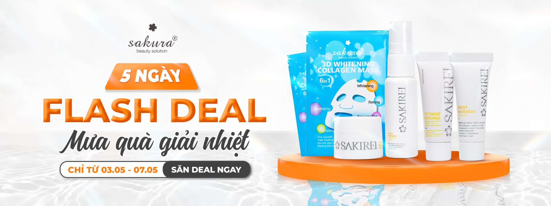 FLASH DEAL 03 - 07.05 | MƯA QUÀ GIẢI NHIỆT HÈ