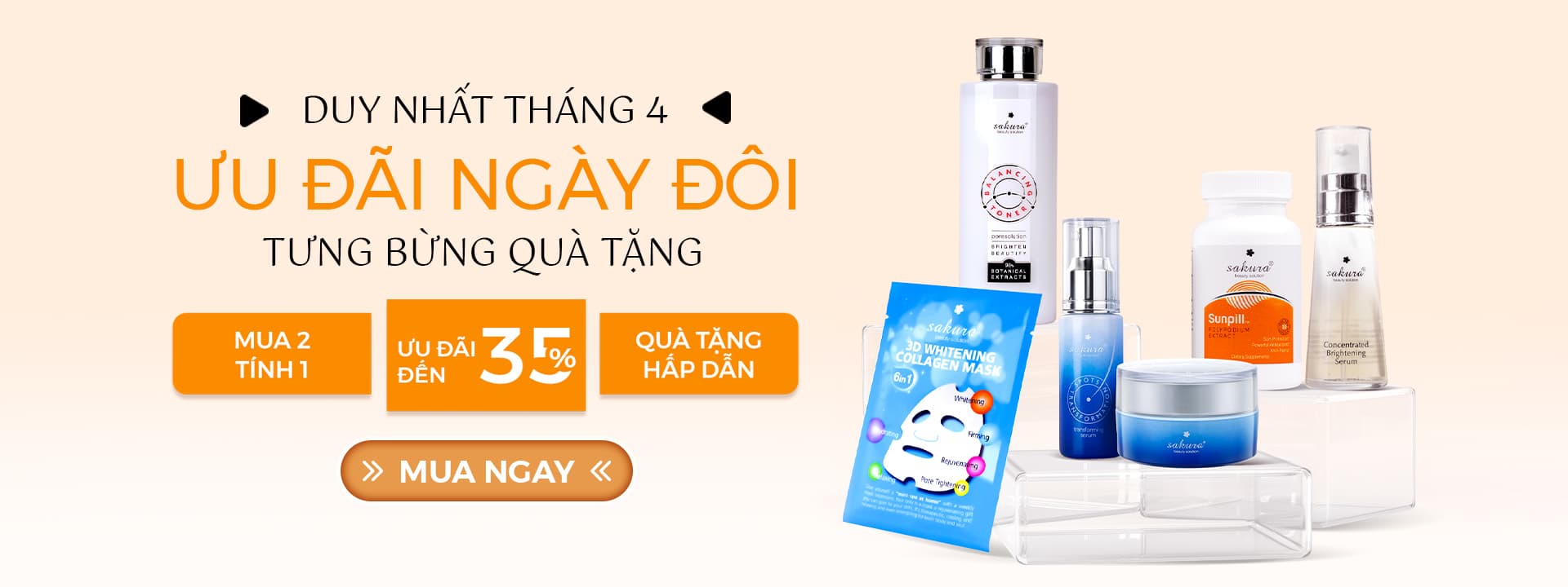 ƯU ĐÃI NGÀY ĐÔI - TƯNG BỪNG QUÀ TẶNG