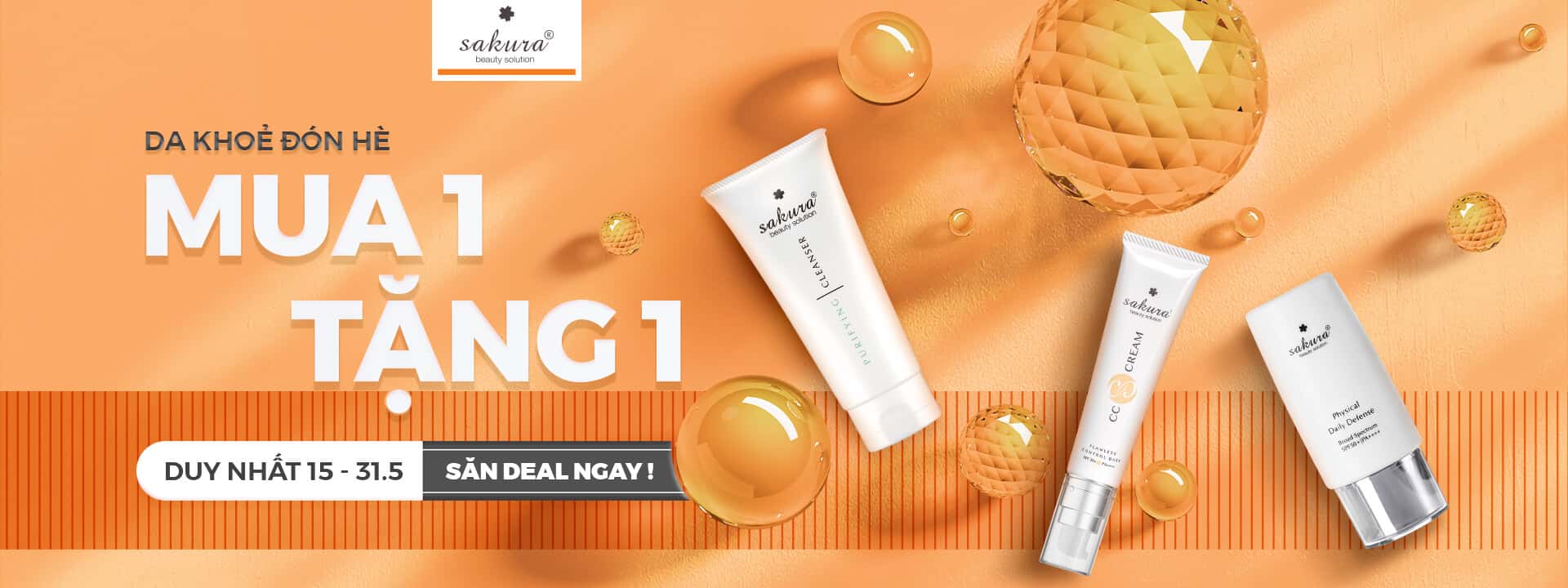 ƯU ĐÃI MUA 1 TẶNG 1 | DA KHỎE ĐÓN HÈ 