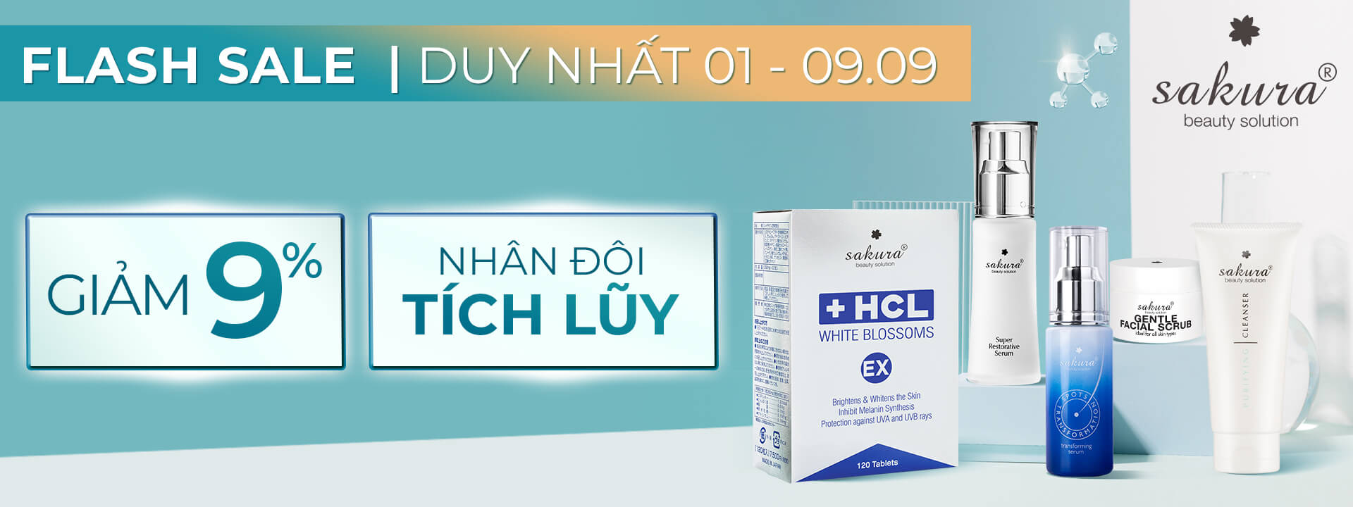 ƯU ĐÃI THÁNG 9 CHO LÀN DA ĐƯỢC CHĂM CHUẨN CHỈNH KHOA HỌC