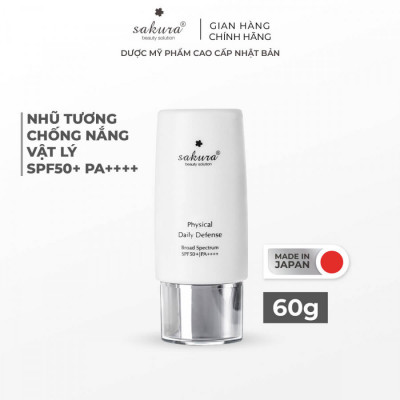 Sakura Physical Daily Defense SPF 50+ PA++++ 60G