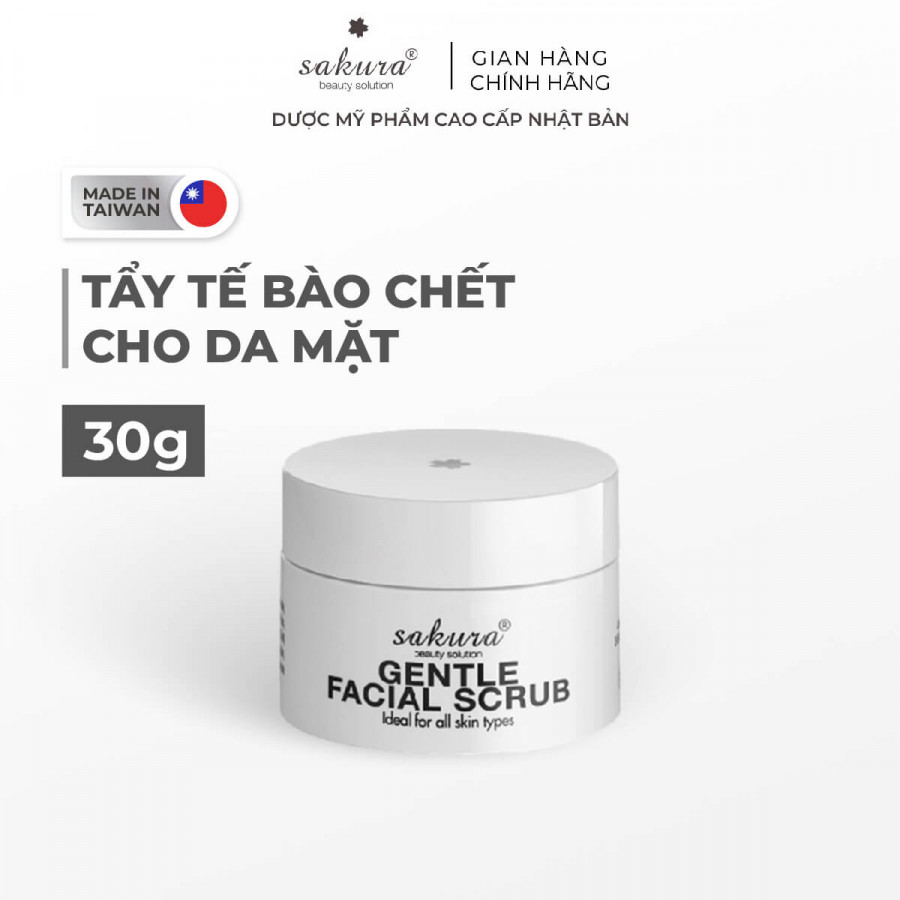 Sakura Gentle Facial Scrub