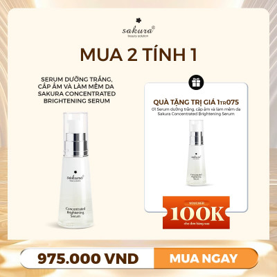 Sakura Concentrated Brightening Serum