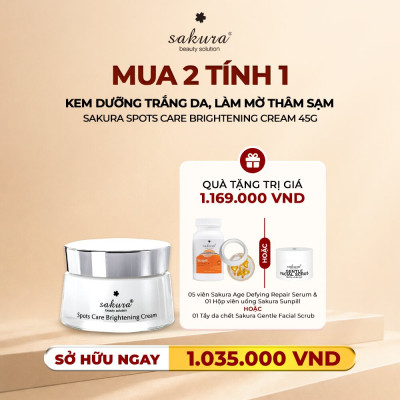 Sakura Spots Care Brightening Cream