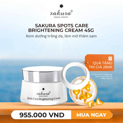 Sakura Spots Care Brightening Cream
