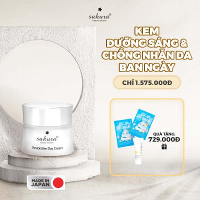 Sakura Restorative Day Cream