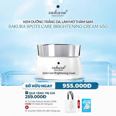 Sakura Spots Care Brightening Cream