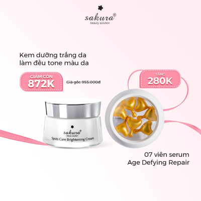 Sakura Spots Care Brightening Cream