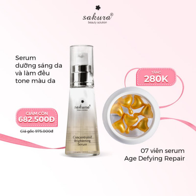Sakura Concentrated Brightening Serum