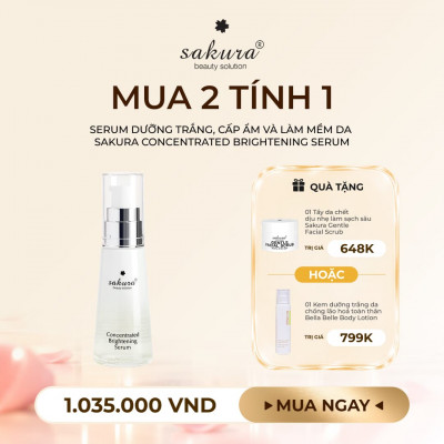 Sakura Concentrated Brightening Serum