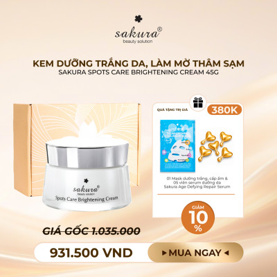 Sakura Spots Care Brightening Cream