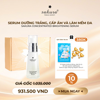 Sakura Concentrated Brightening Serum
