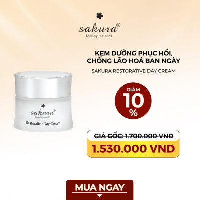 Sakura Restorative Day Cream