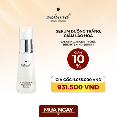 Sakura Concentrated Brightening Serum