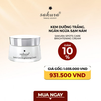 Sakura Spots Care Brightening Cream