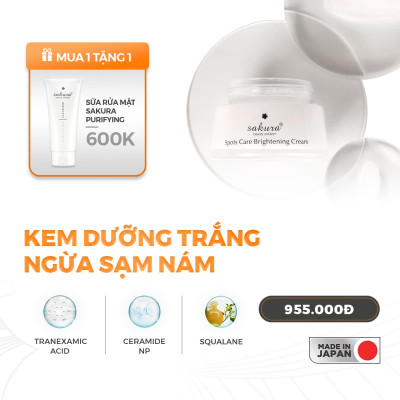 Sakura Spots Care Brightening Cream