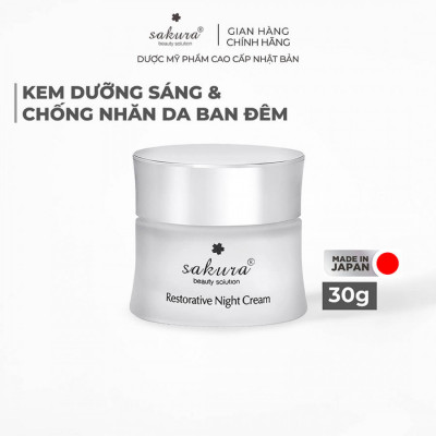 Sakura Restorative Night Cream