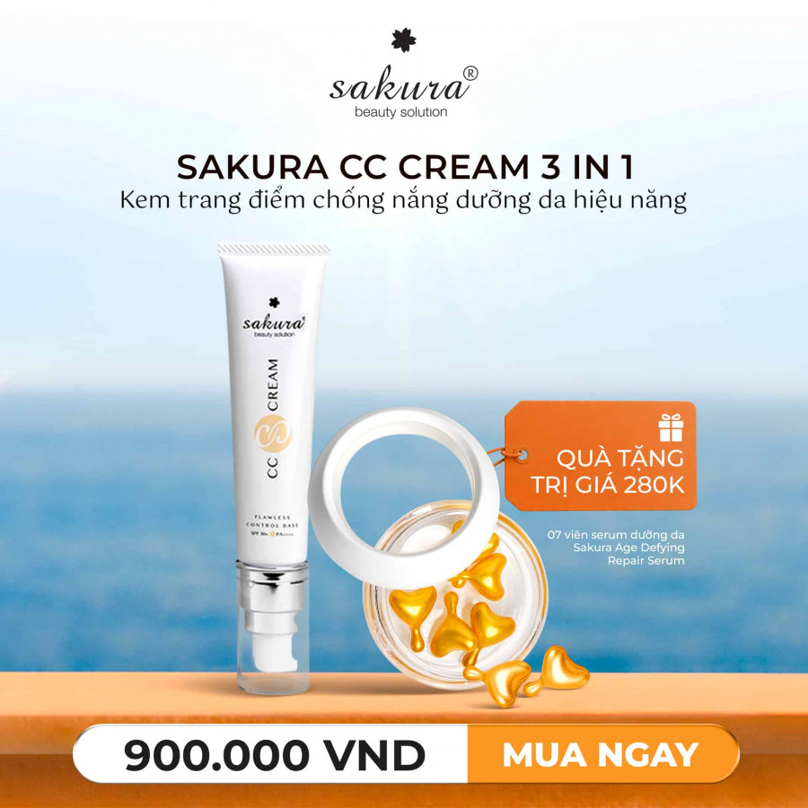 Sakura CC Cream Flawless Control