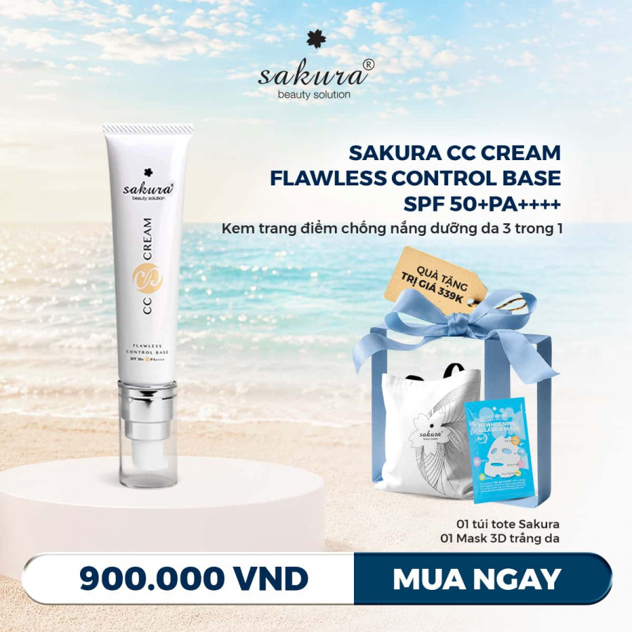 Sakura CC Cream Flawless Control