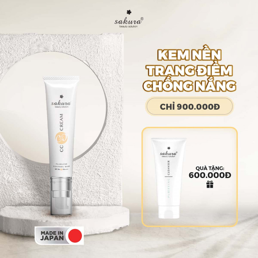 Sakura CC Cream Flawless Control