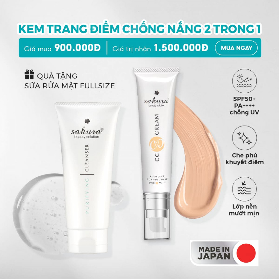 Sakura CC Cream Flawless Control
