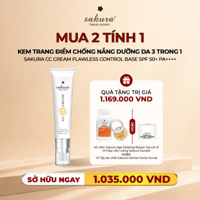 Sakura CC Cream Flawless Control