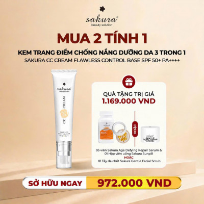 Sakura CC Cream Flawless Control