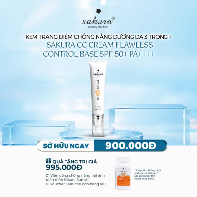 Sakura CC Cream Flawless Control
