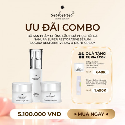 Sakura Restorative Combo