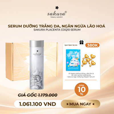 Sakura Placenta CoQ10 Serum