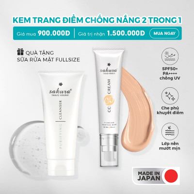 Sakura CC Cream Flawless Control