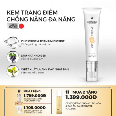 Sakura CC Cream Flawless Control