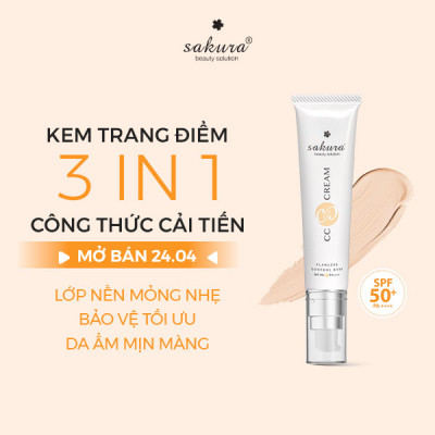 Sakura CC Cream Flawless Control