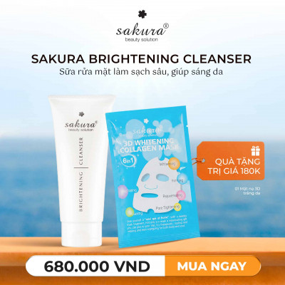 Sakura Brightening Cleanser