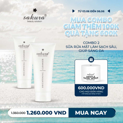 Sakura Brightening Cleanser