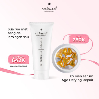Sakura Brightening Cleanser
