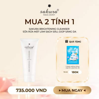 Sakura Brightening Cleanser