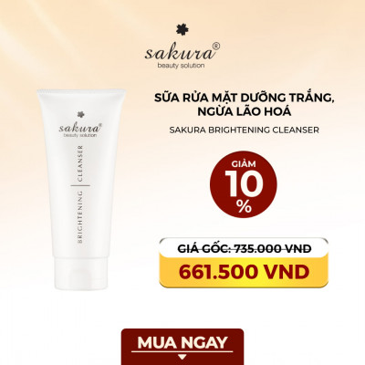 Sakura Brightening Cleanser