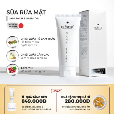 Sakura Brightening Cleanser
