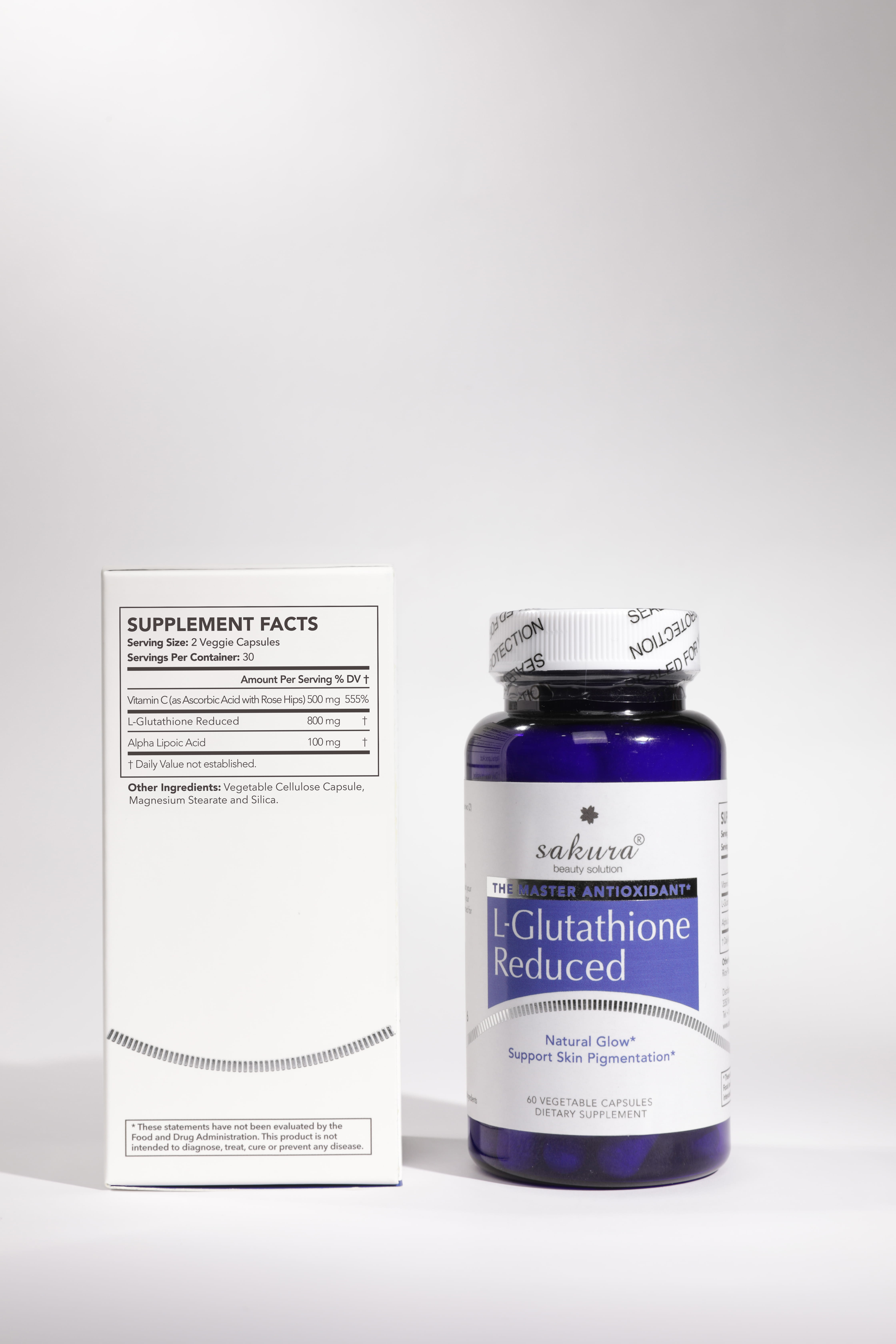 Vin ung trng da Sakura L-Glutathione Reduced
