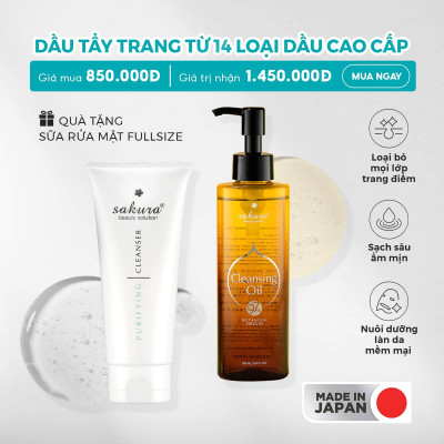 Sakura Cleansing Oil