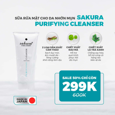 Sakura Purifying Cleanser