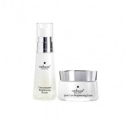 SAKURA BRIGHTENING SERUM & CREAM