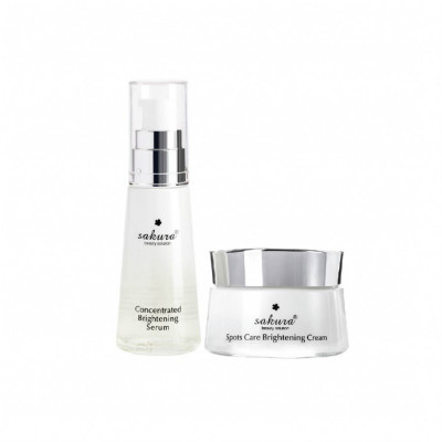 SAKURA BRIGHTENING SERUM & CREAM