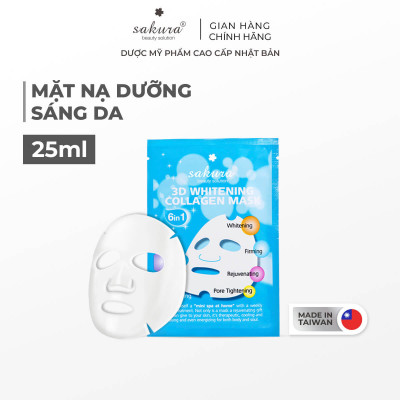 Sakura 3D Whitening Collagen Mask