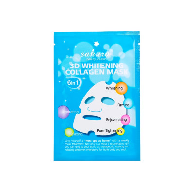 Sakura 3D Whitening Collagen Mask