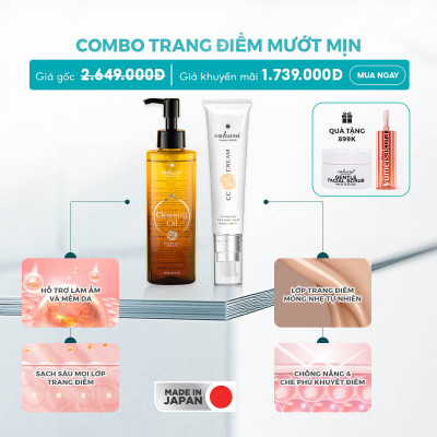 Combo Dầu tẩy trang & CC Cream