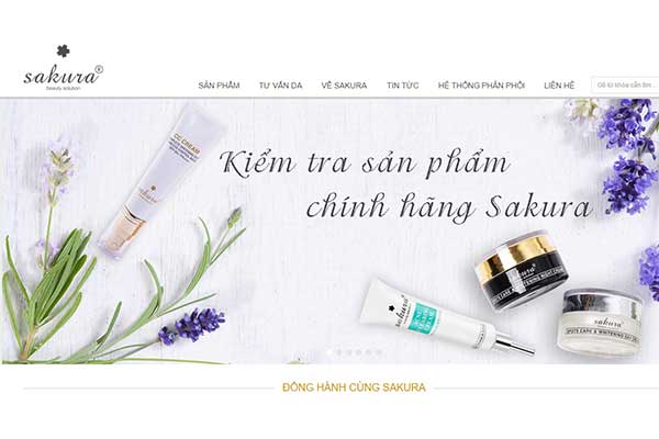Giới thiệu về trang web chính thức Sakura Việt Nam
